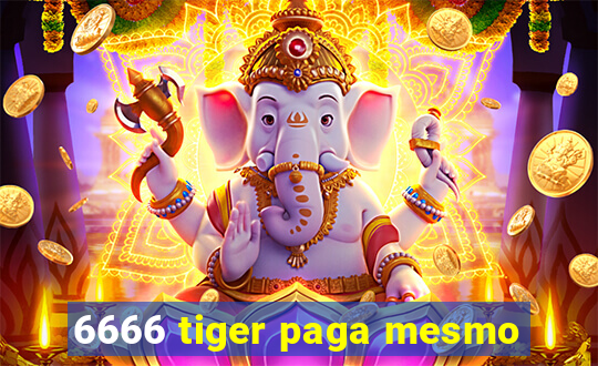 6666 tiger paga mesmo